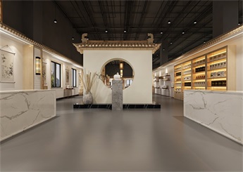 李時珍中醫(yī)藥文化展廳設(shè)計效果圖